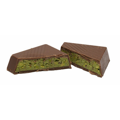 Pistachio Cream Milk Chocolate Square